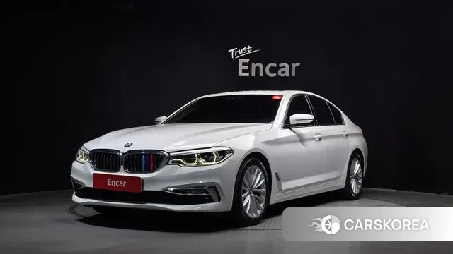 BMW 5 Series (G30) 2019 Белый из Кореи