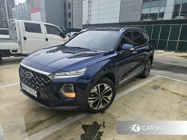 Hyundai Santa Fe TM 2018 Синий из Кореи
