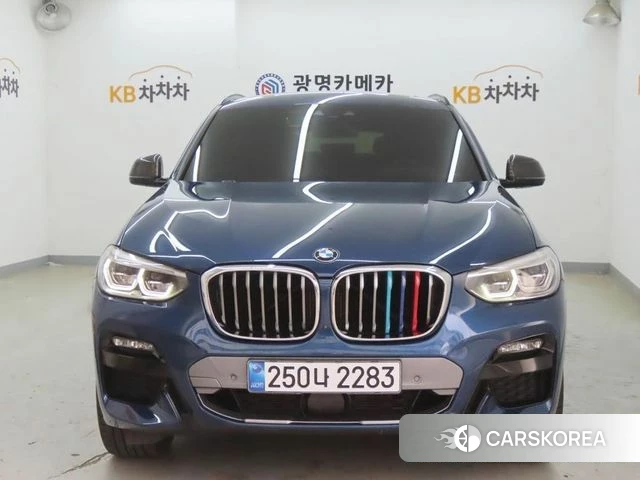 BMW X4 (G02) 2021 Синий из Кореи