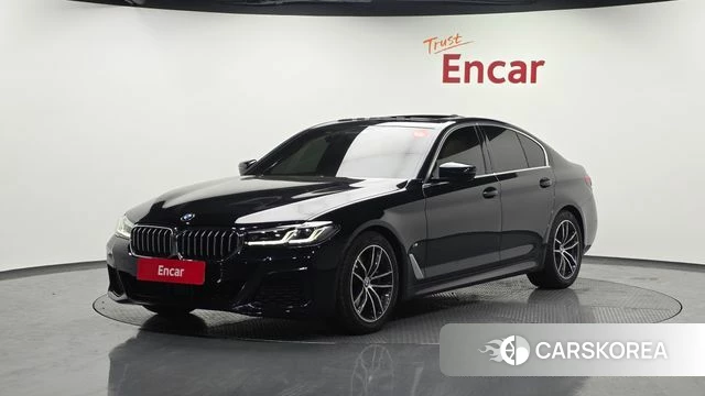 BMW 5 Series (G30) 2022 Черный из Кореи