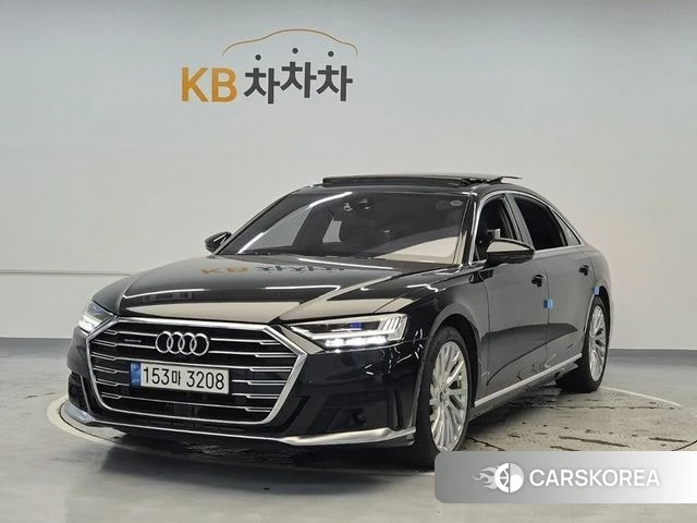 Audi A8 (D5) 2021 Черный из Кореи
