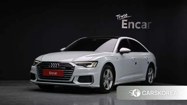 Audi A6 (C8) 2020 Белый из Кореи
