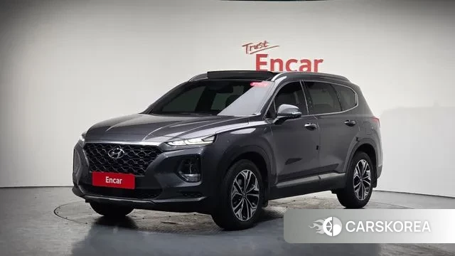 Hyundai Santa Fe TM 2018 Серый из Кореи