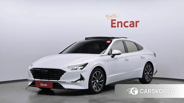 Hyundai Sonata (DN8) 2019 Белый из Кореи