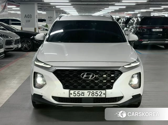 Hyundai Santa Fe TM 2018 Белый из Кореи