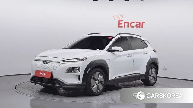 Hyundai Kona Electric 2019 Белый из Кореи