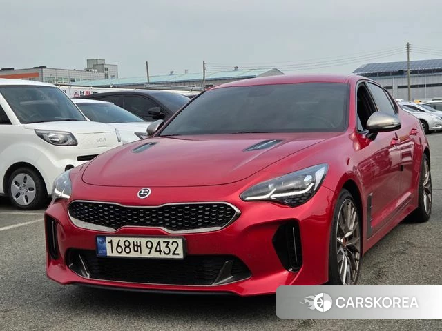 Kia Stinger 2019 Красный из Кореи