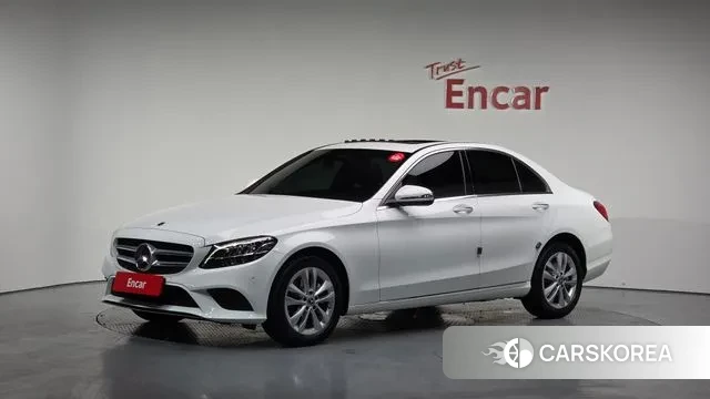 Mercedes-Benz C-Class W205 2020 Белый из Кореи
