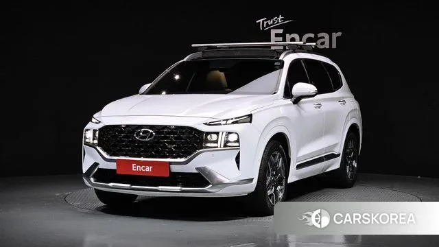 Hyundai The New Santa Fe 2021 Белый из Кореи