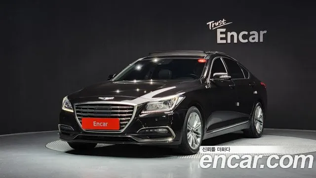Genesis G80 2018 Черный из Кореи