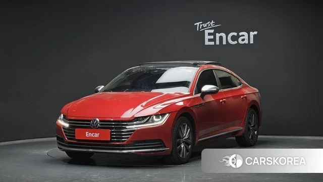 Volkswagen Arteon 2018 Красный из Кореи