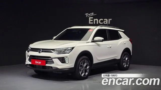 Ssangyong Beautiful Korando 2022 Белый из Кореи