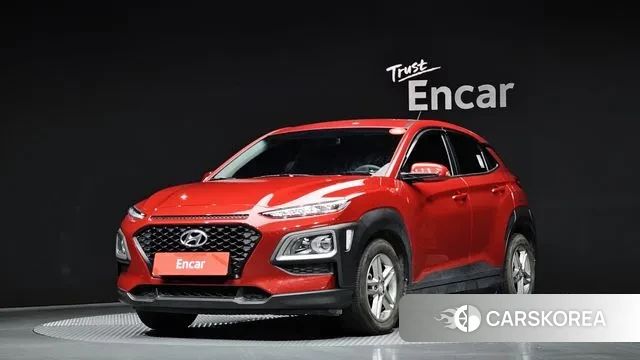 Hyundai Kona 2018 Красный из Кореи