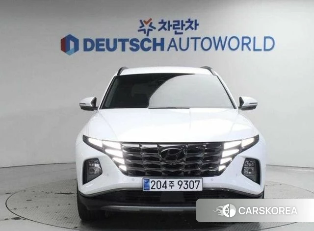 Hyundai Tucson (NX4) 2022 Белый из Кореи