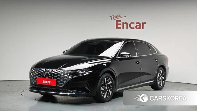 Hyundai The New Grandeur IG Hybrid 2021 Черный из Кореи