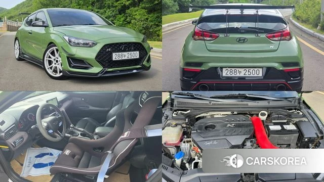 Hyundai Veloster (JS) 2019 Зеленый из Кореи