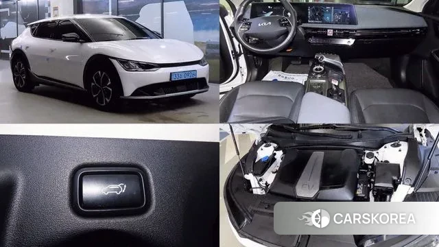 Kia EV6 2022 Белый из Кореи