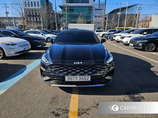 Kia K8 2021 Черный из Кореи