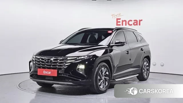 Hyundai Tucson Hybrid (NX4) 2021 Черный из Кореи