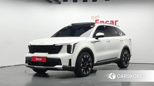 Kia The New Sorento 4th Generation 2023 Белый из Кореи