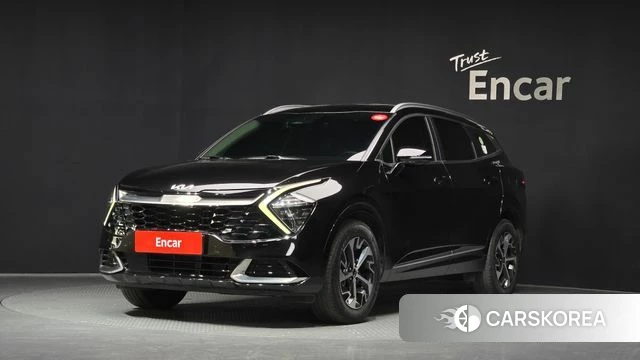 Kia Sportage 5th Generation Hybrid 2023 Черный из Кореи