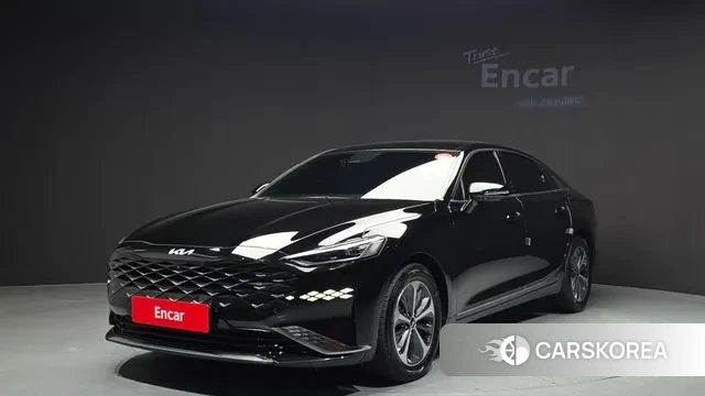 Kia K8 Hybrid 2021 Черный из Кореи