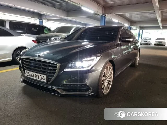 Genesis G80 2018 Темно-зеленый из Кореи