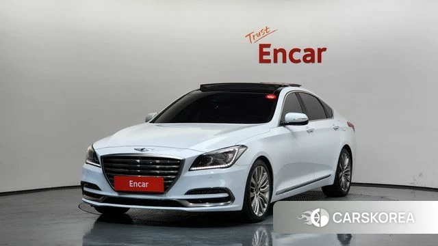 Genesis G80 2018 Белый из Кореи