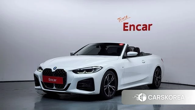 BMW 4 Series (G22) 2021 Белый из Кореи