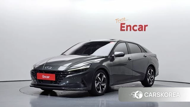 Hyundai Avante (CN7) 2021 Серый из Кореи