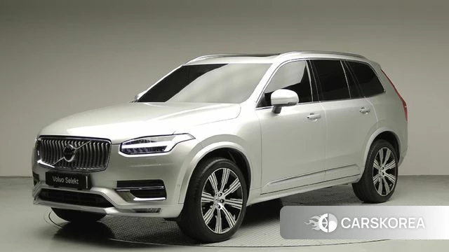 Volvo XC90 second Generation 2021 Серебряный из Кореи