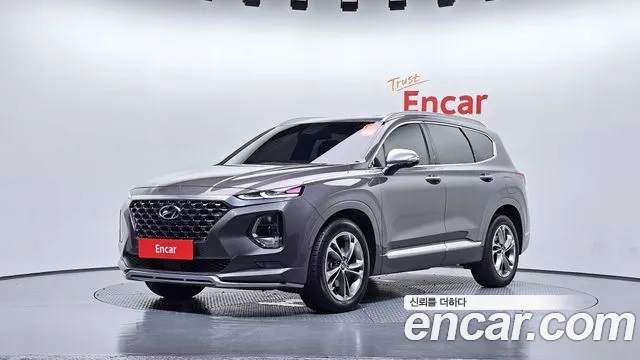 Hyundai Santa Fe TM 2019 Серый из Кореи