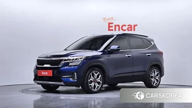 Kia Seltos 2019 Синий из Кореи