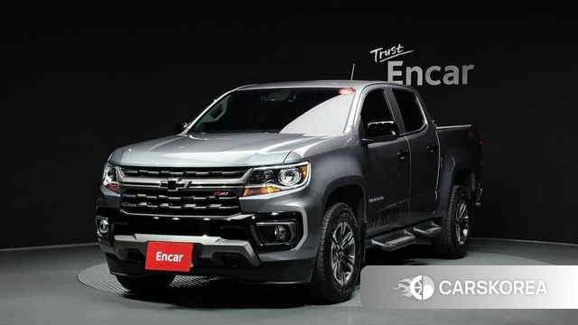 Chevrolet (GM Daewoo) Real New Colorado 2022 Серебристо-серый из Кореи