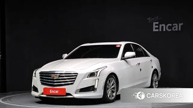 Cadillac CTS 3rd generation 2019 Белый из Кореи