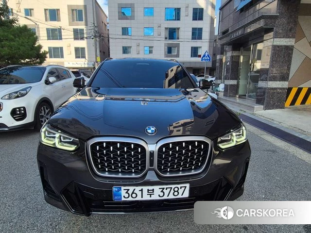 BMW X4 (G02) 2024 Серый из Кореи
