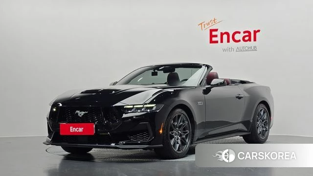 Ford Mustang 7th Generation 2024 Черный из Кореи