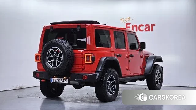 Jeep Wrangler (JL) 2024 Красный из Кореи