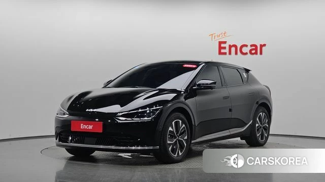 Kia EV6 2023 Черный из Кореи