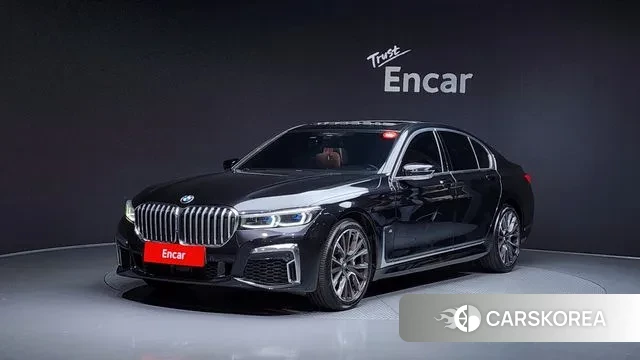 BMW 7 Series (G11) 2020 Черный из Кореи