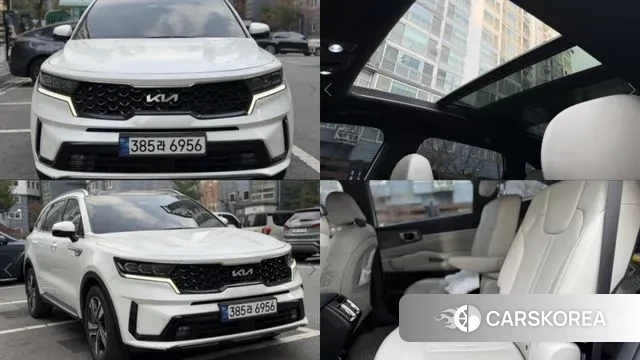 Kia Sorento 4th Generation 2022 Белый из Кореи