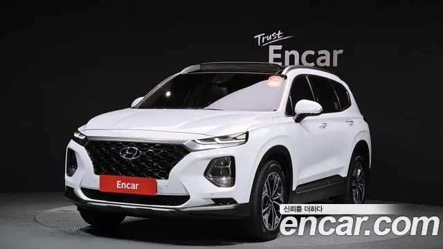 Hyundai Santa Fe TM 2018 Белый из Кореи