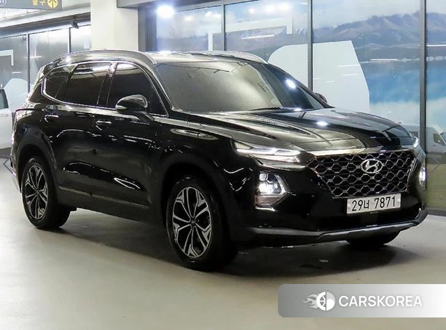 Hyundai Santa Fe TM 2018 Черный из Кореи