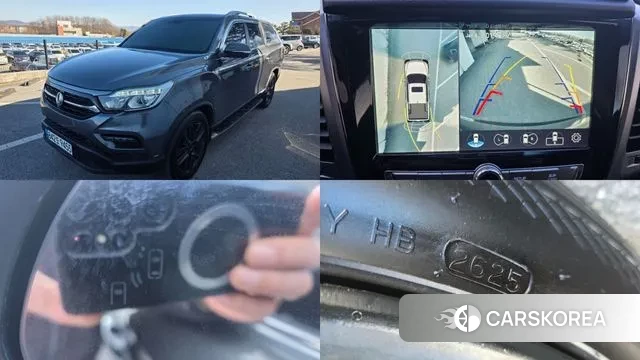 Ssangyong Rexton Sports 2018 Серый из Кореи