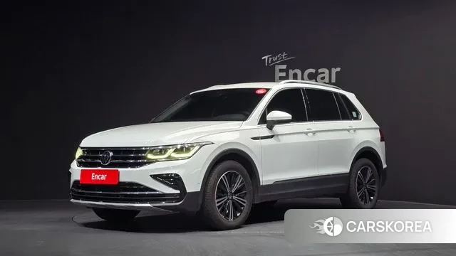 Volkswagen Tiguan second Generation 2022 Белый из Кореи