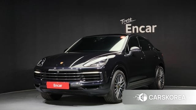 Porsche Cayenne (PO536) 2021 Черный из Кореи
