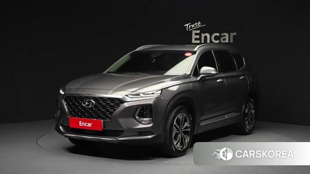 Hyundai Santa Fe TM 2019 Серый из Кореи