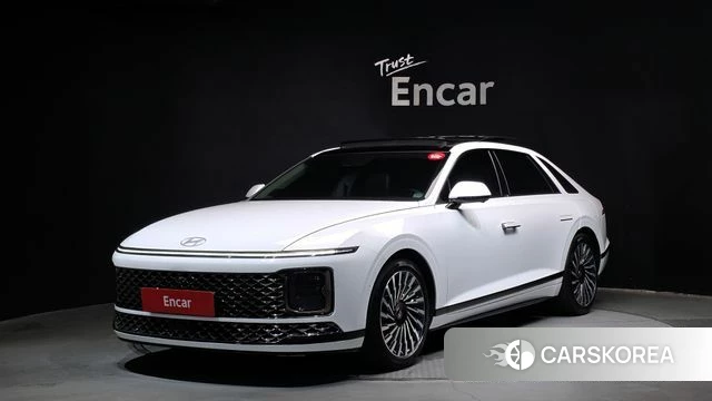 Hyundai Grandeur (GN7) 2022 Белый из Кореи