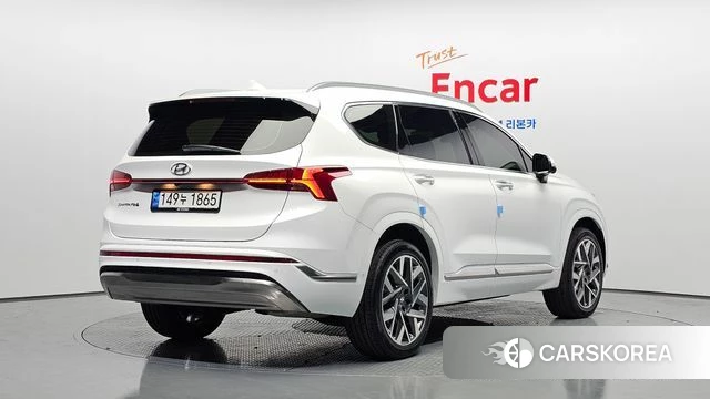 Hyundai The New Santa Fe 2023 Белый из Кореи