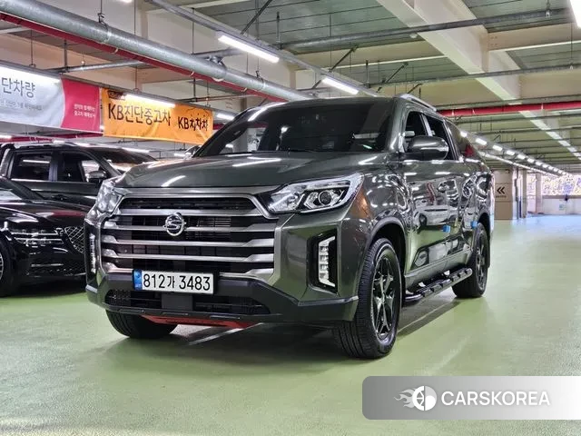 Ssangyong The New Rexton Sport 2021 Темно-зеленый из Кореи